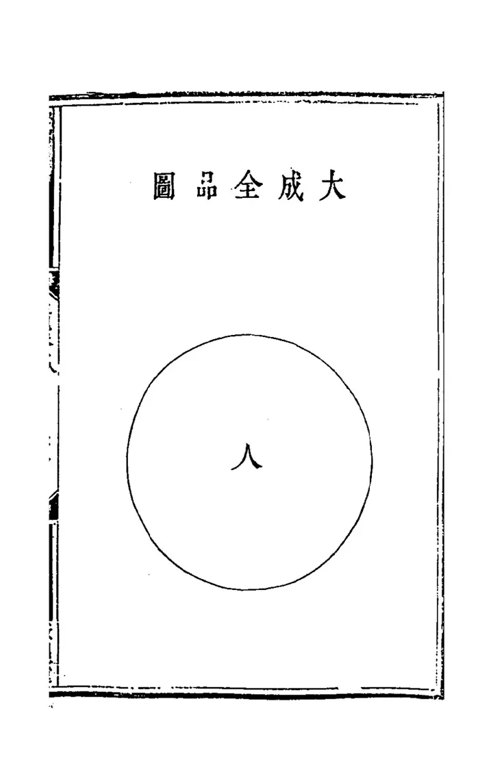 The diagram 大成全品圖 (page 55 of the scan)